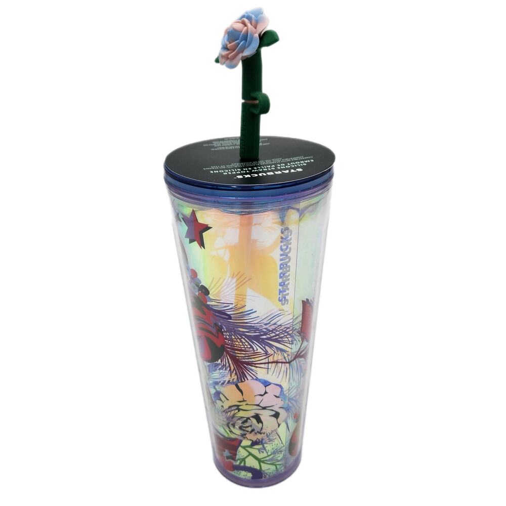 Christmas 2023 Starbucks Limited Edition‎ Holiday  Venti Cold Cup Tumbler Pastel